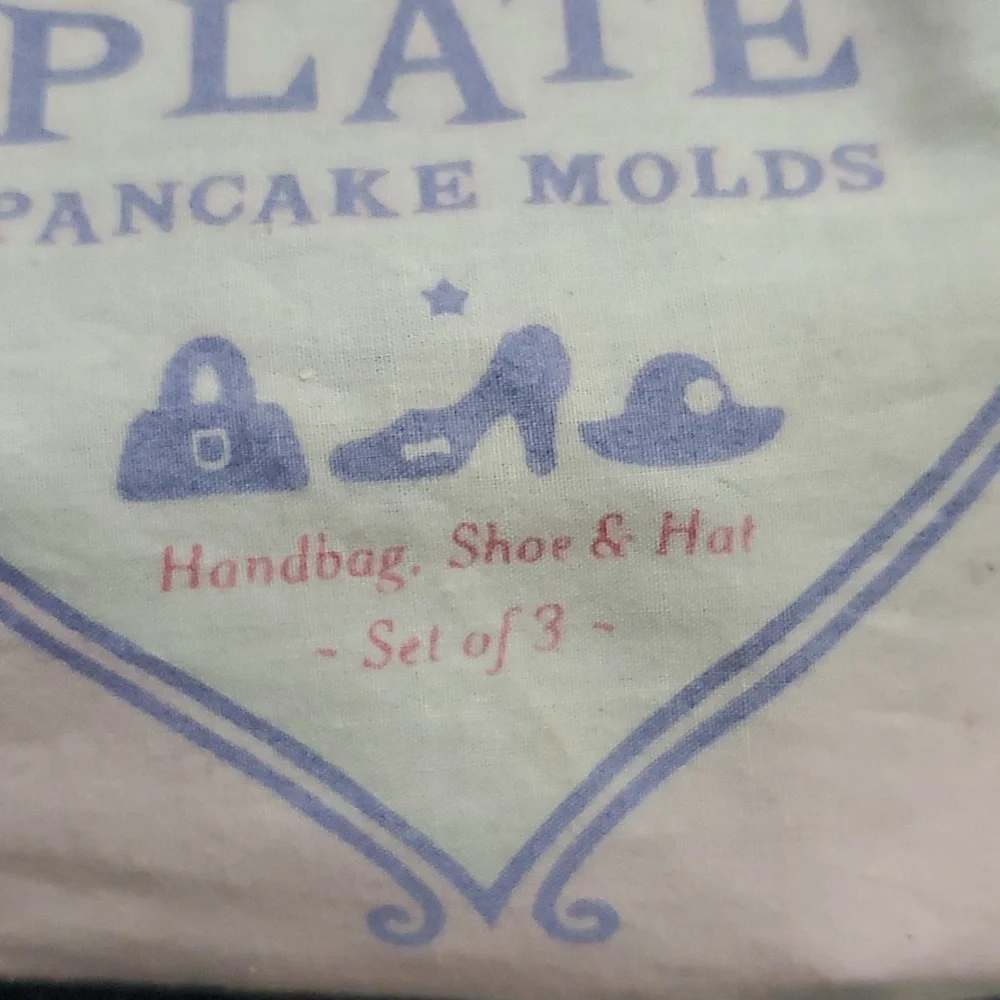 Williams Sonoma Vintage Fashion Plates Pancake Mold Set